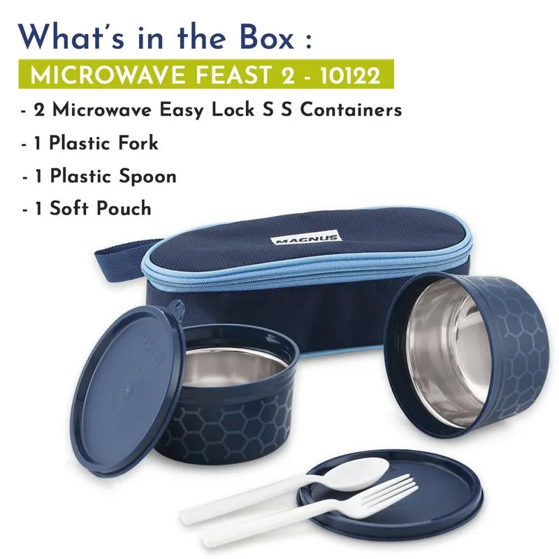 Kairova Edge Lunch Box with Lunch Bag - Set of Four - 5