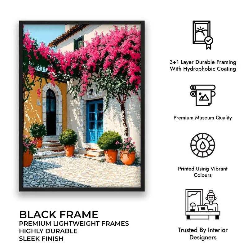 Vireta Canvas Wall Painting With Black Frame media 8