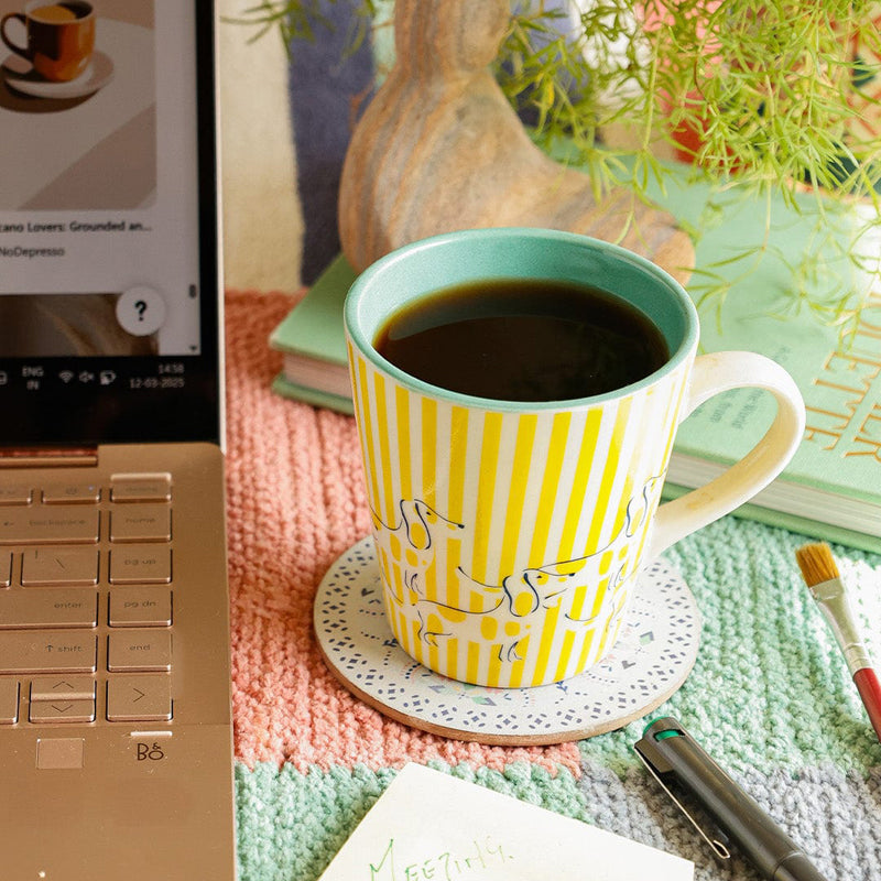 Woof Ceramic Coffee Mug (268 mL) media 3