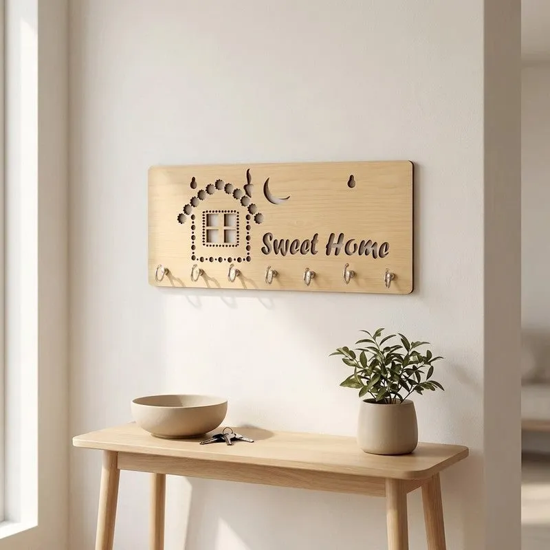 HomeCharm MDF Hooks & Key Holders media 3