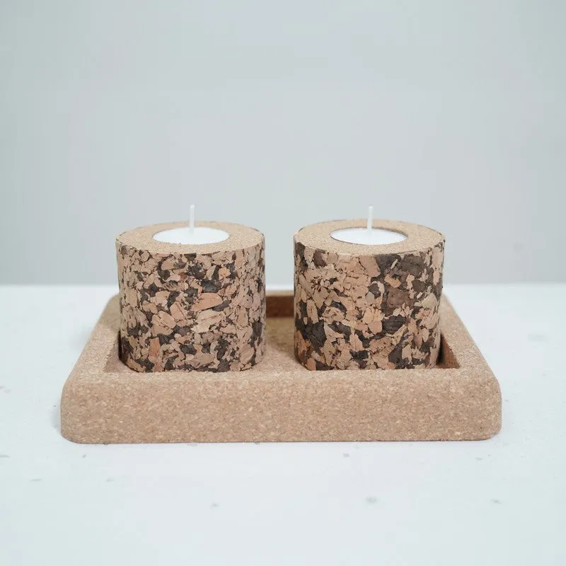 EcoSoul Tea Light Candle Holder - Set Of Two media 4