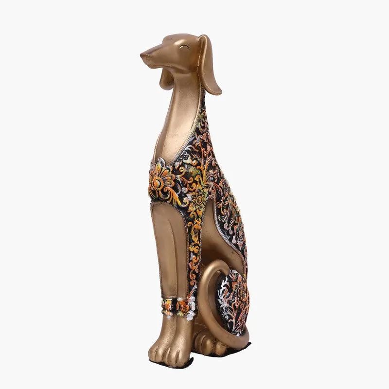 Royal Dog Polyresin Showpiece - Set Of Two media 4