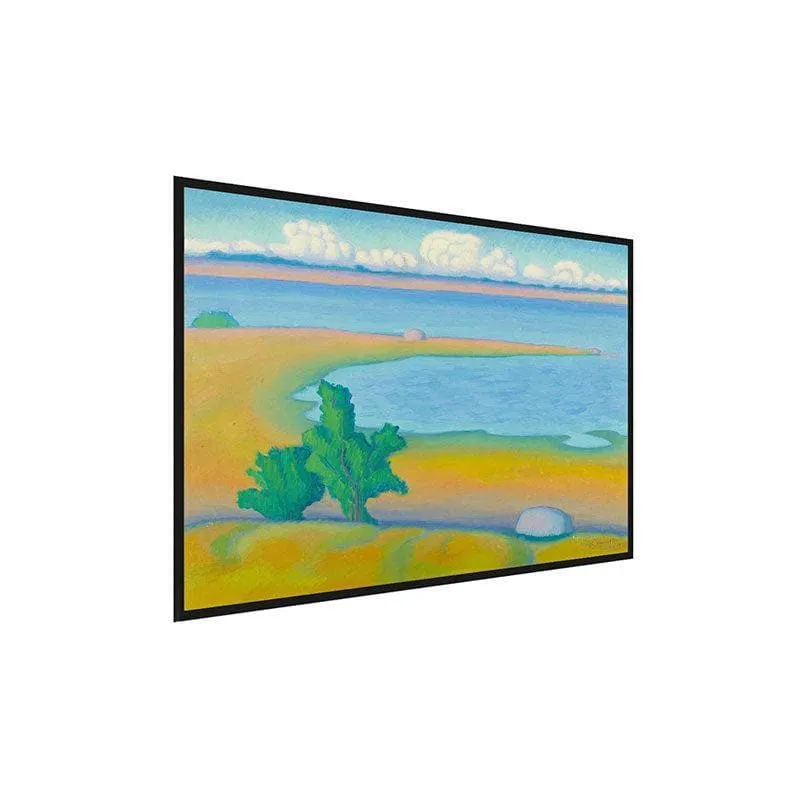 Promontory Canvas Painting - Black Frame media 3