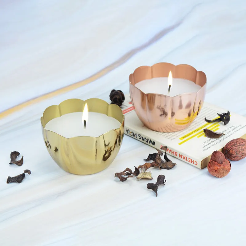 Phool Vanilla Scented Festive Tealight Candle - Set Of Two media 3