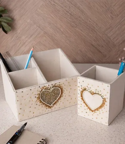 Beads · MDF · Fabric