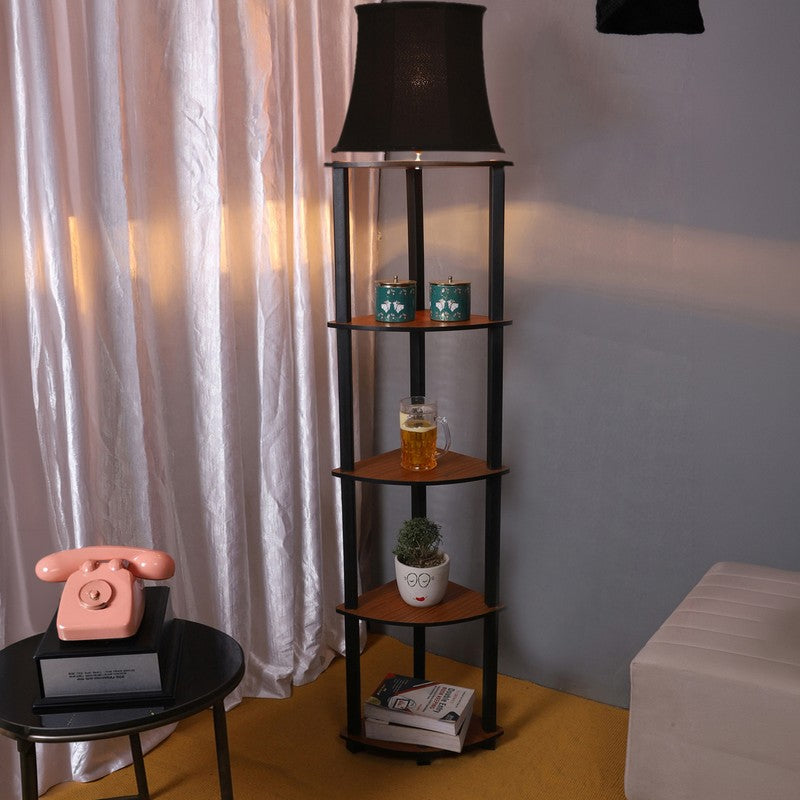 TubeAura Glow Floor Lamp (Black)