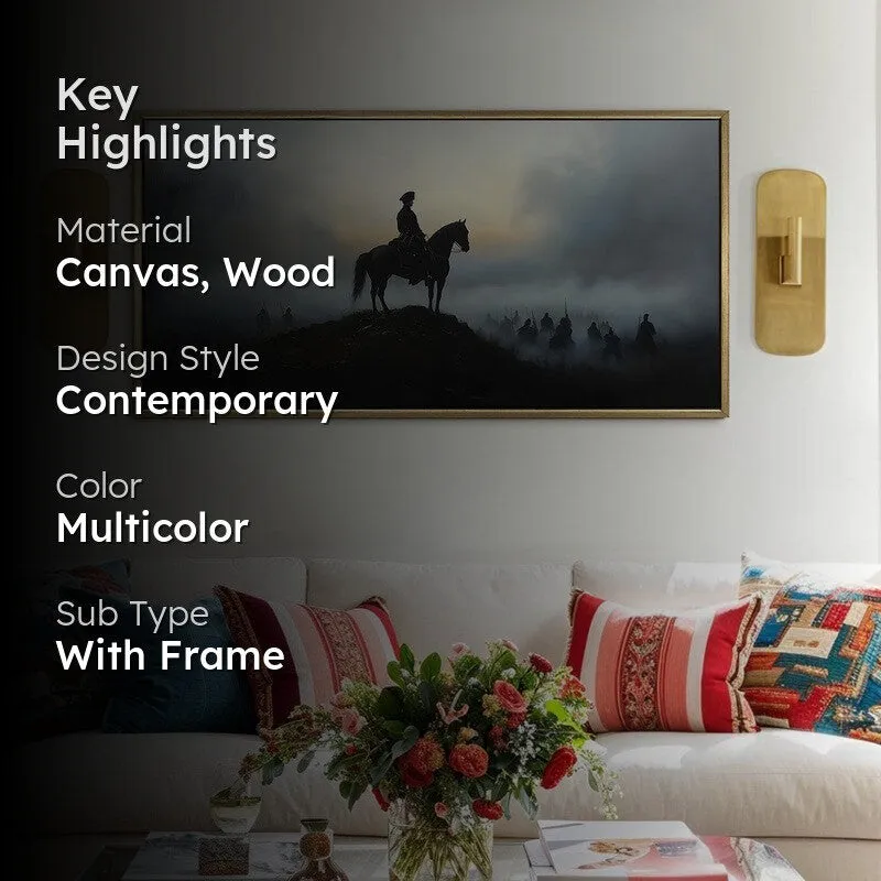 Skylorn Canvas Wall Painting With Frame media 2