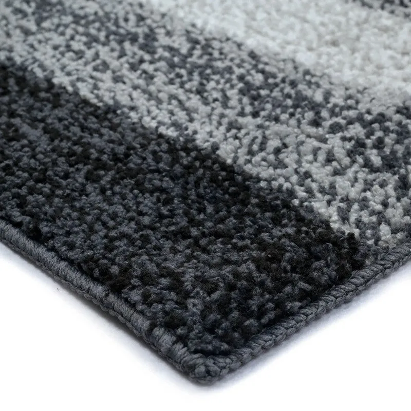 Line Tuft Anti Slip Carpet - Black media 6