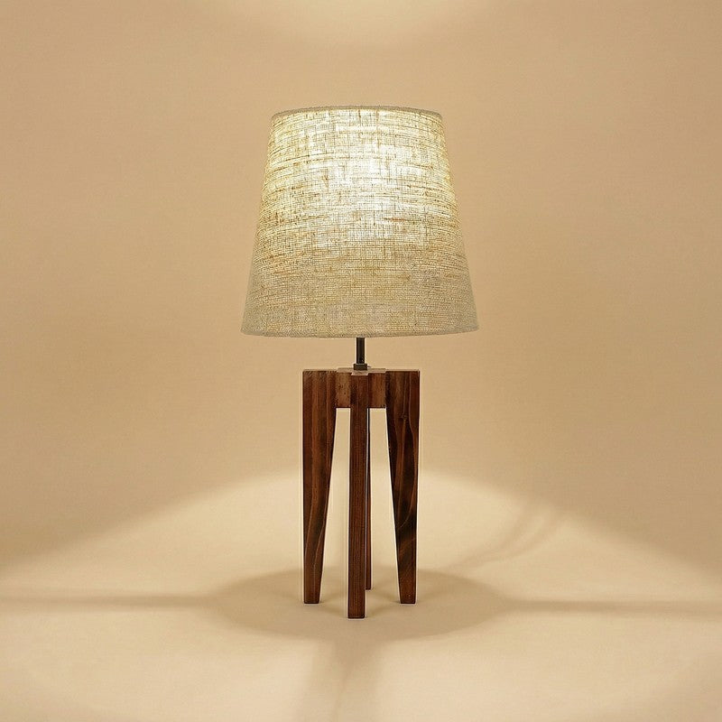 Idylla Jute Table Lamp - Brown,White media 7