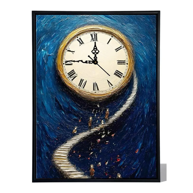 Prismatica Wall Art With Clock media 5