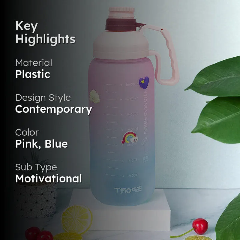 Ombre Pour Water Tumbler (Pink,Blue) - 1.8 L media 2