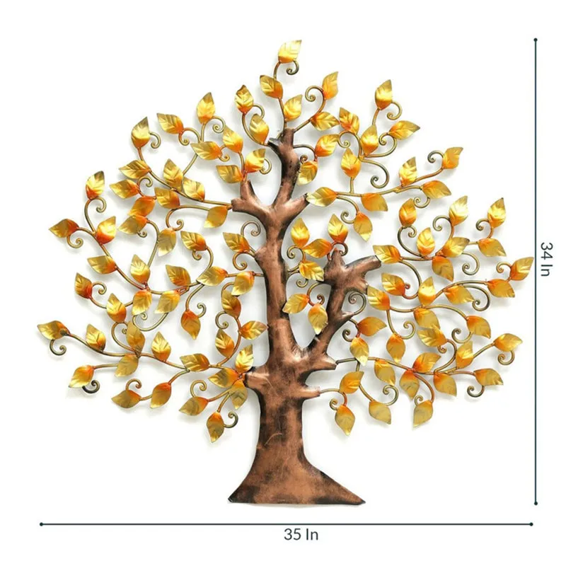 Jewelled Tree Iron Wall Accent media 6