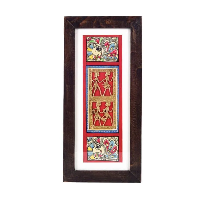Miren Dhokra Brass Wall Art media 3