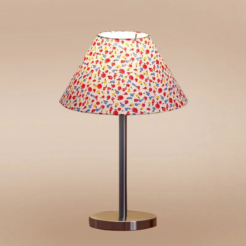 Noctra Zyn Floral Metal Table Lamp - Multicolor media 6