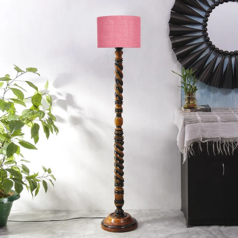 HaloCylinder Floor Lamp (Pink) media 3