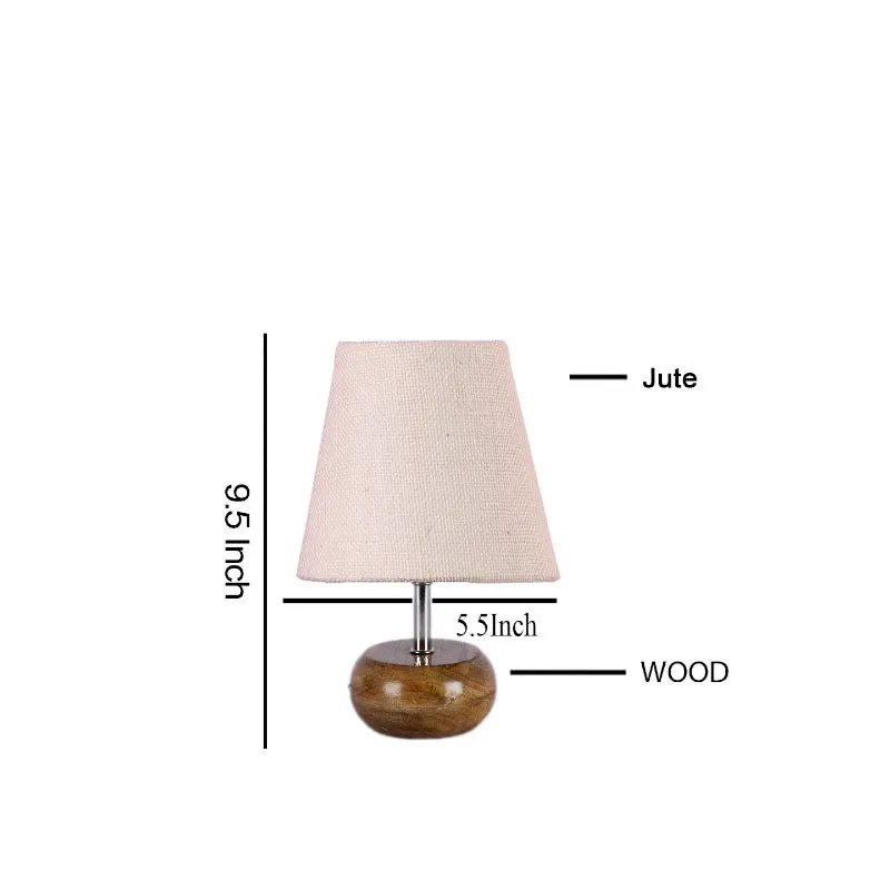 Astrova Jute Table Lamp - White,Brown media 5