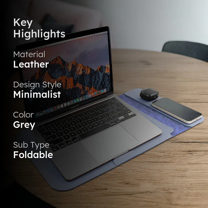 Stera 4-In-1 Wireless Charging Laptop Sleeve media 2