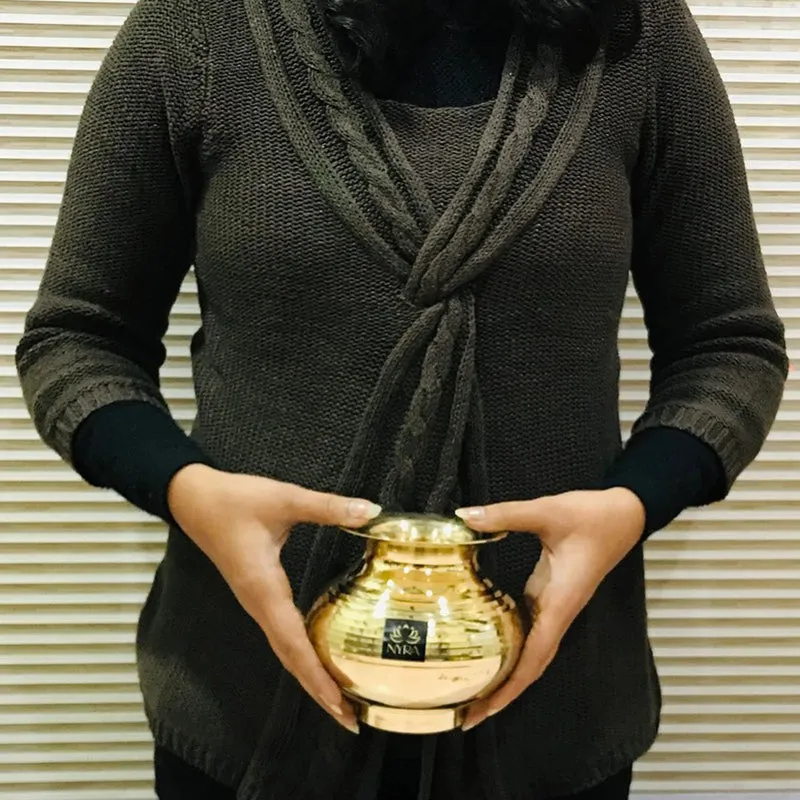 Karwa Brass Lota - 1000 ML media 8