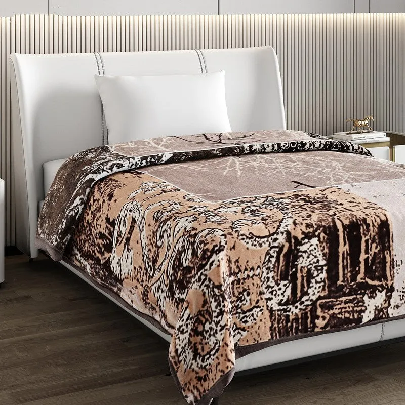 Monte Carlo Earthy Elegance Blanket - 850 GSM media 4