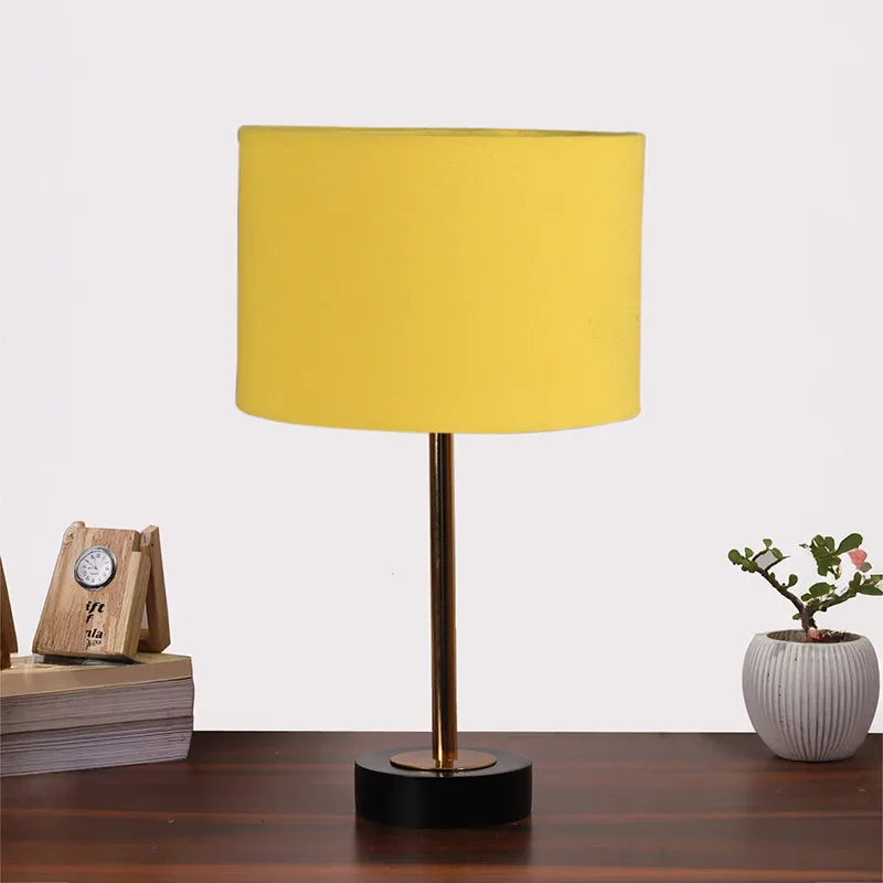 Cotin I Rodin Wooden Table Lamp - Yellow,Gold,Black media 3