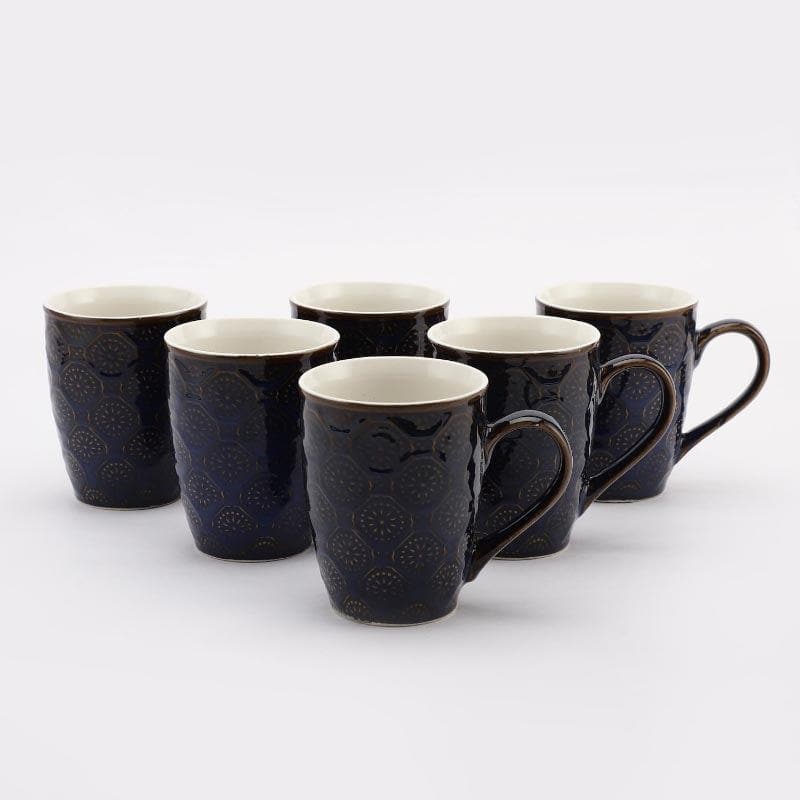 Pinolama Ceramic Tea Cup (300 mL Each)  -  Set of Six media 5