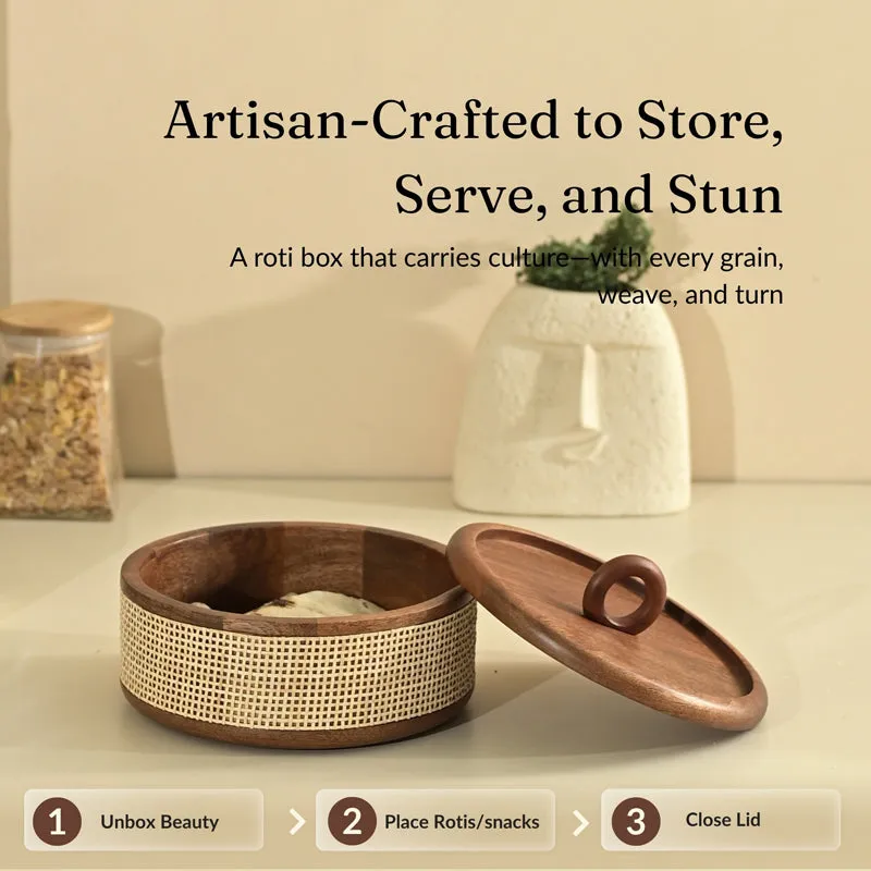 Tresso Wood Roti Box media 9