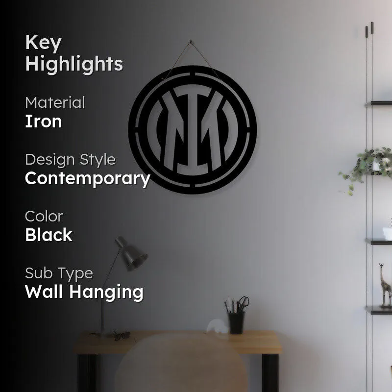 Milan Football Iron Wall Accent media 2