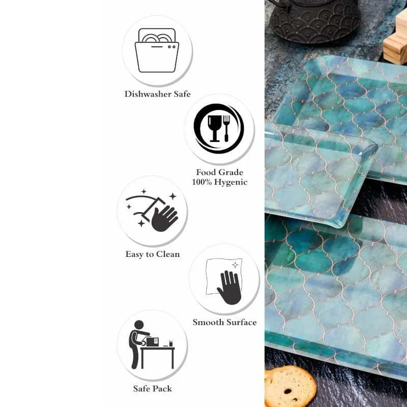 Moroccan Fervour Serving Tray - Set Of Three media 4