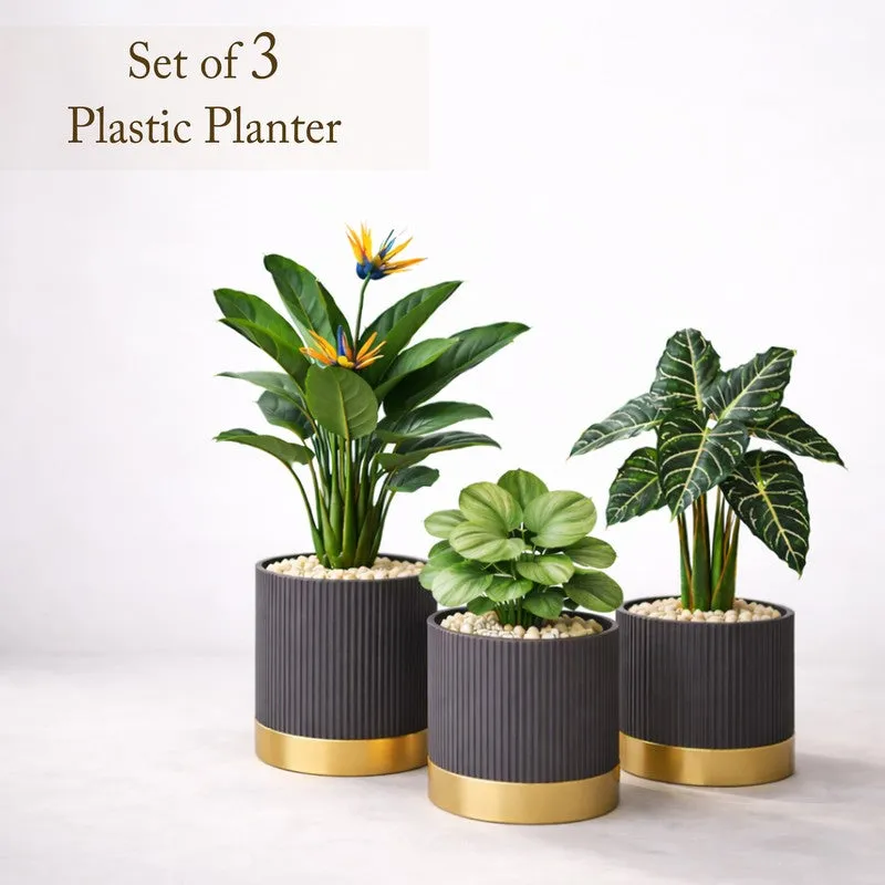 Solterra Planters (Grey) - Set Of Three media 3