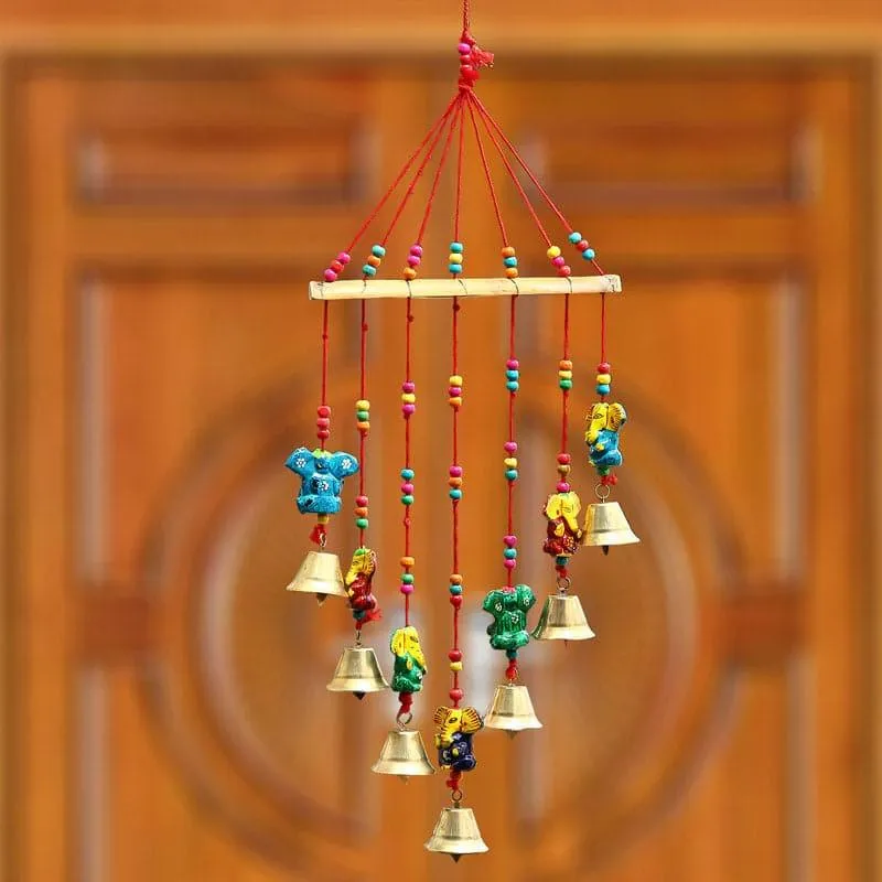 Indie Tribal Bell Windchimes media 1