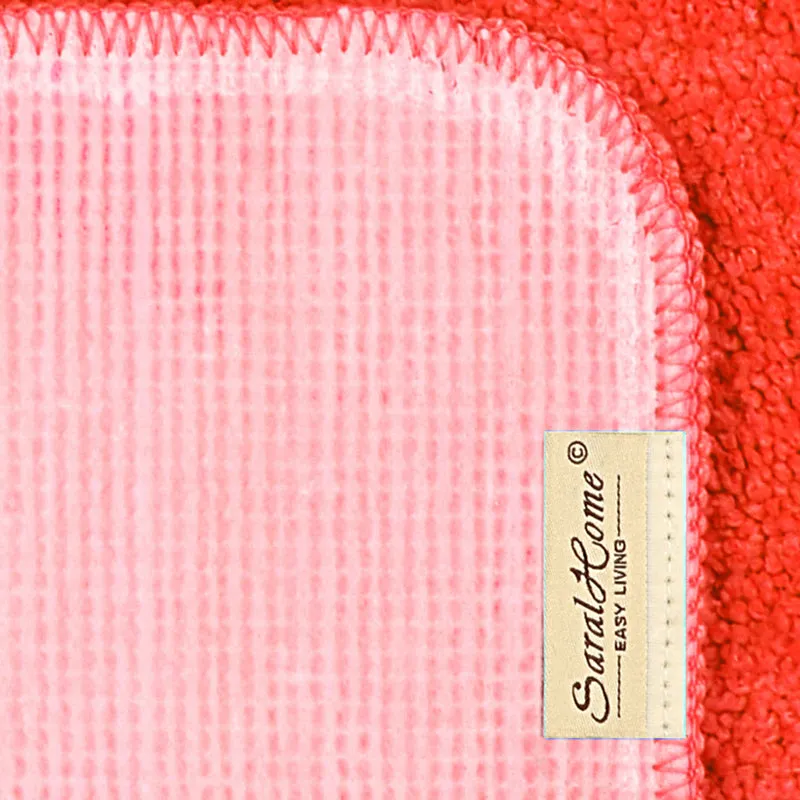 Saral Home Solid Anti-Skid Bathmat - Set Of Two media 5