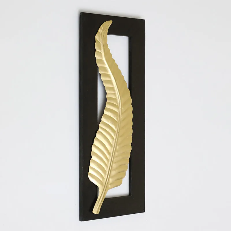 Hermes Feather Metal Wall Accent media 3