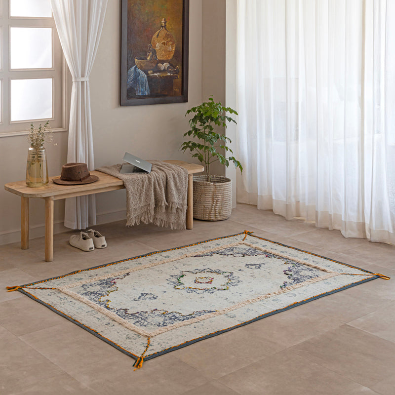 Neira Handwoven Cotton Rug media 3