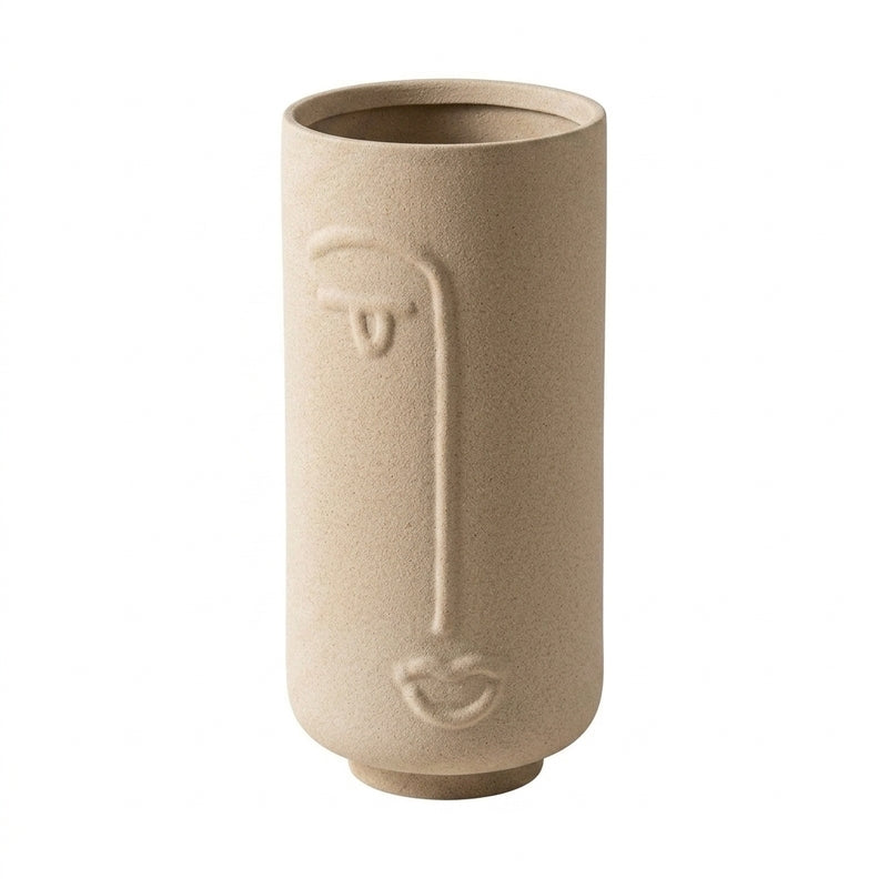 Ada Face Vase - Beige media 5