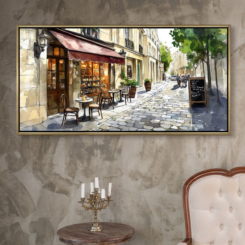 Hearthlight Canvas Wall Painting With Frame