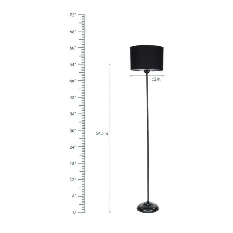 Urbane Xena Floor Lamp - Black media 5
