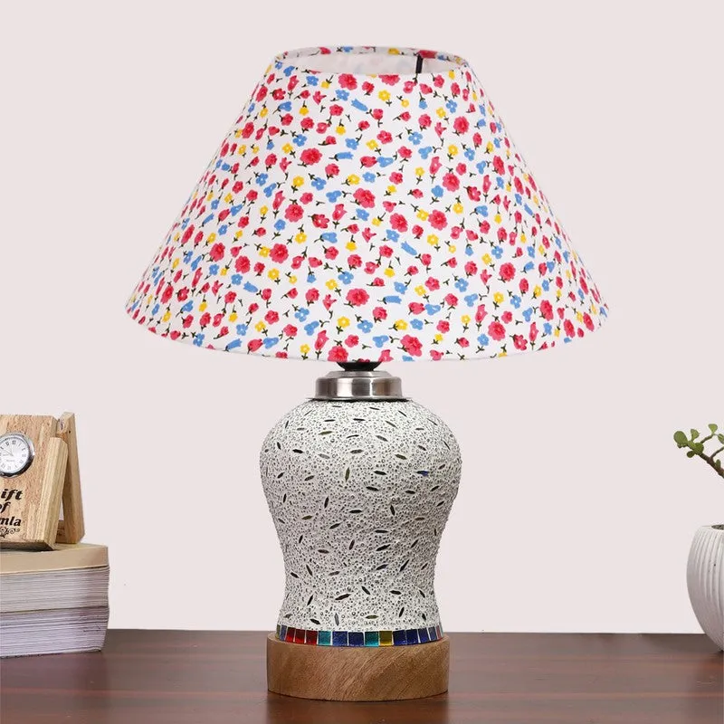 Nivora Fleura Arbor Wooden Table Lamp - Multicolor media 4
