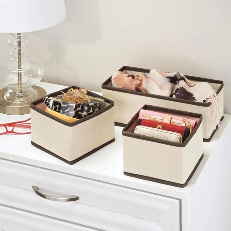 Jules Cloth Organizer (Beige) - Set Of Three media 3