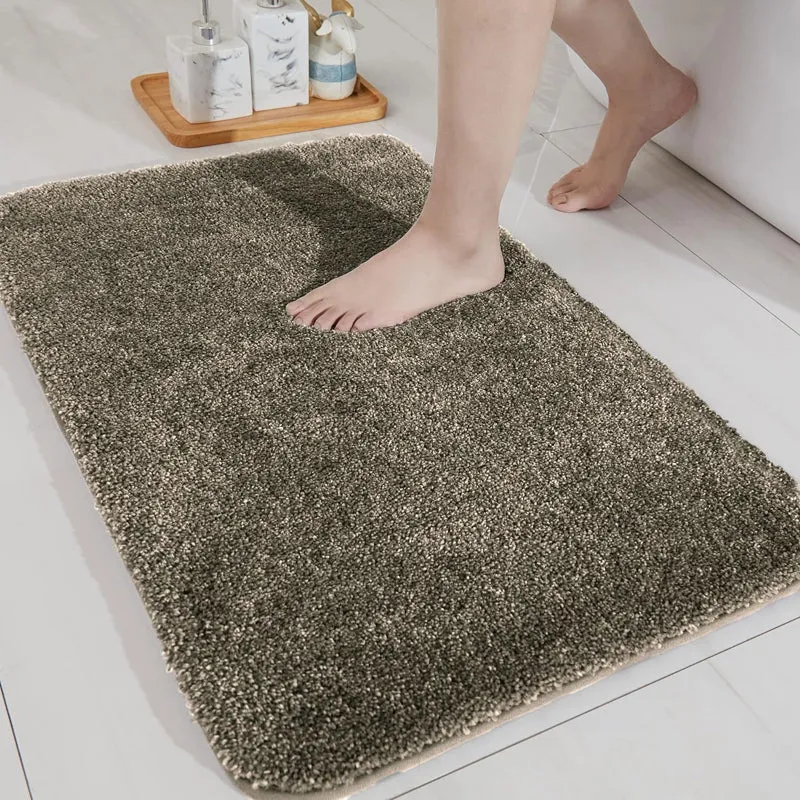 Nuo Luxe Bath Mat - Taupe media 1