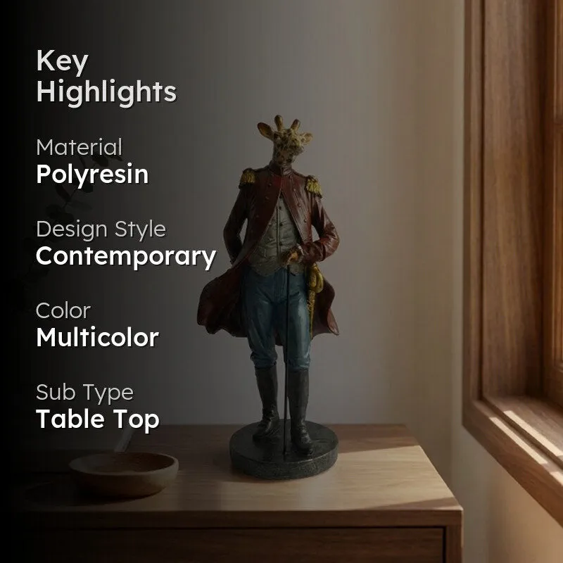 Majestic Giraffe Showpiece - 2