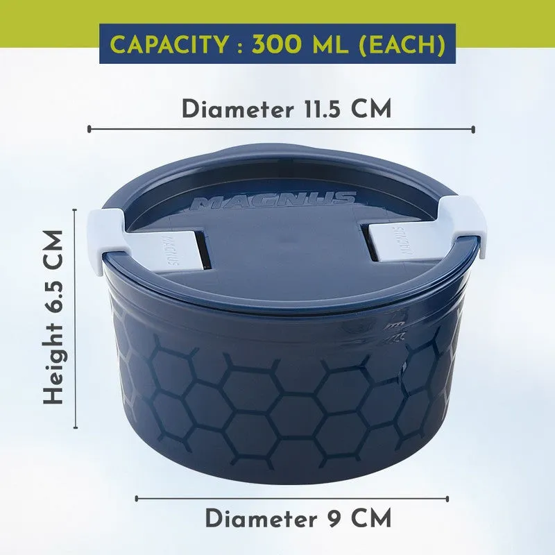 Elvra Pack Lunch Box with Lunch Bag - Four Piece Set media 10