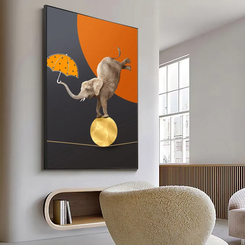 Circus Abstract Wall Art media 1