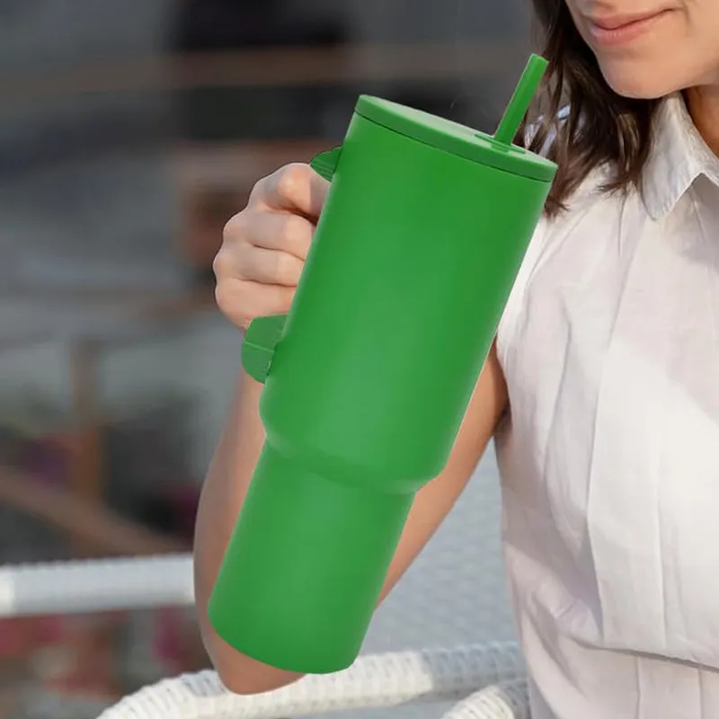 Hydra Boost Stainless Steel Tumbler (1200 ML) - Jade Green media 7