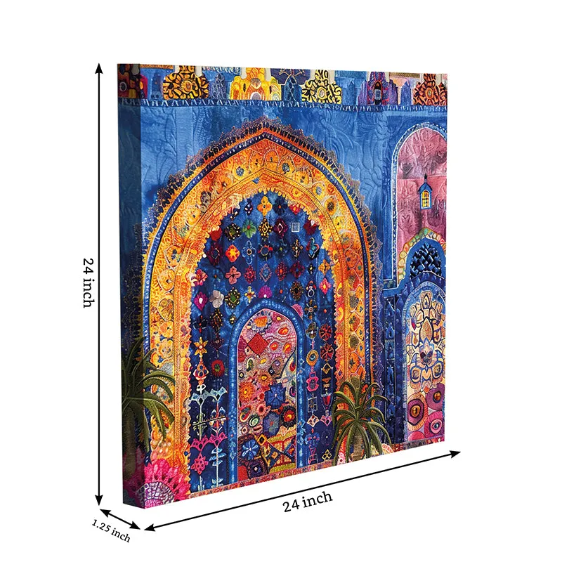 Vibrant Archway Canvas Wall Art media 8