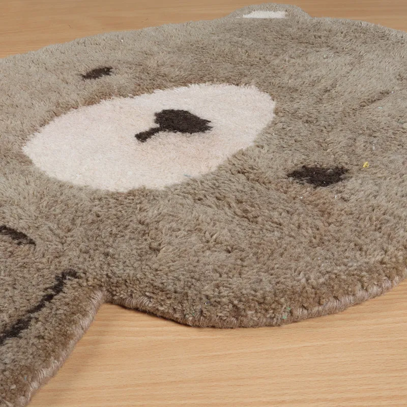 Teddy Steps Wool Bath Mat media 5