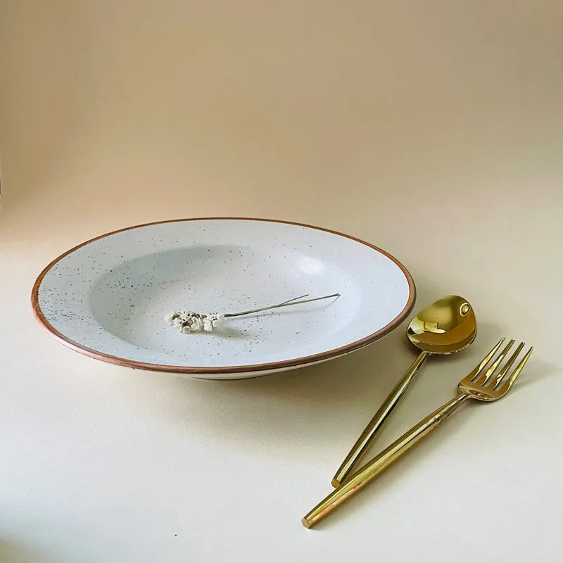 Riam Pasta Plate - White media 4