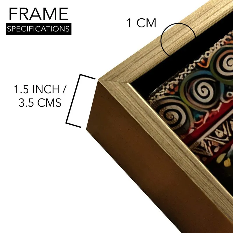 Rhythms of the Banaras Folk Wall Art media 6