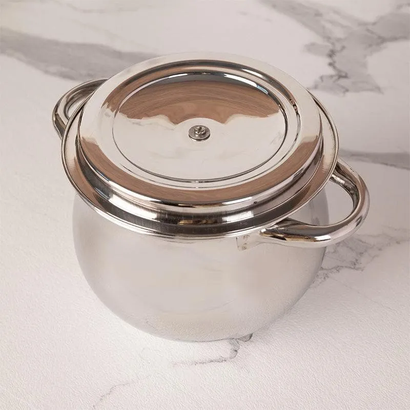 Suka Handi With Lid - 1200 mL / 5 Inches media 6