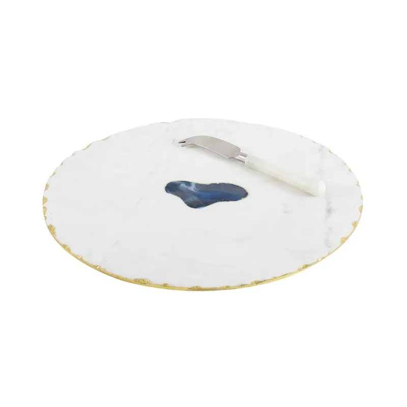 Solara Bloom (Marble,Metal) Platter media 4