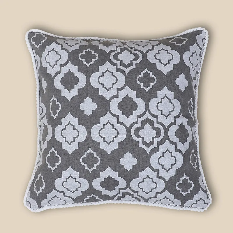 Swayam Baagh Printed Cotton Cushion Cover - Set of Two media 3